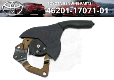 Subconjunto de palanca de freno de estacionamiento genuino Toyota 46201-17071-01 para MR2 SW20 OEM Foto 1 de 4