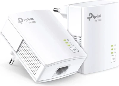 TP-LINK TL-PA7019 Powerline Adapter Set Network Kit Gigabit LAN 1000 Mbit/s - Bild 1 von 4