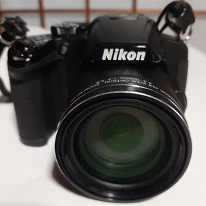 Nikon Coolpix P510 Digital Camera Black Rechargeable Battery Used - Picture 1 of 10
