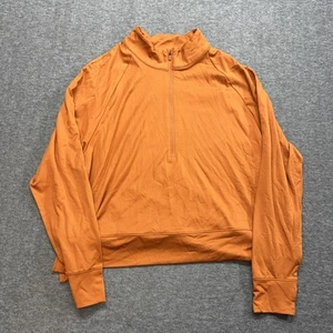 Alpine Design Damen Gr. XXL Langarm Quarter Zip Orange - Bild 1 von 7