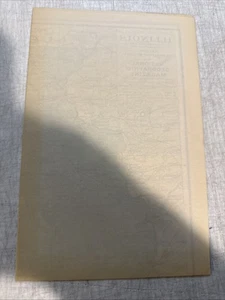 NATIONAL GEOGRAPHIC MAP - MAI 1931 - KARTE VON ILLINOIS  - Bild 1 von 1