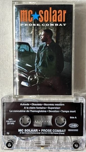MC Solaar - Prose Combat Open Cassette Tape 1994 Cohiba Records Hip Hop - Picture 1 of 9