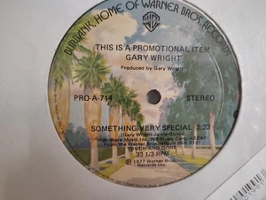 GARY WRIGHT - "SOMETHING VERY SPECIAL" / SEALED ONE-SIDED PROMO! / WB 1977 - Picture 1 of 2