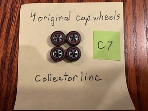 Set 4 ruote medie originali CAP Redline Hotwheels, spedizione gratuita - Foto 1 di 3