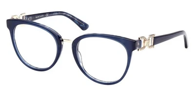 Marciano GM0392 092 Blue Round  Eyeglasses 53-20-140 - Image 1 of 4