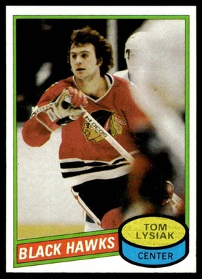 1980-81 Topps Tom Lysiak Chicago Blackhawks #247 - Image 1 of 2