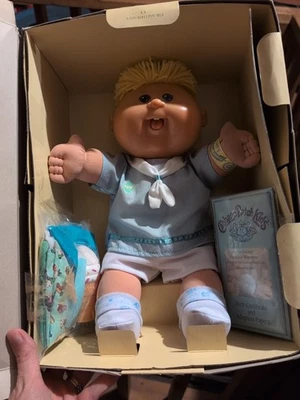 Cabbage Patch Kids Blonde Baby Doll With Ice Cream Cone & Accessories Boxed Set - Image 1 of 2