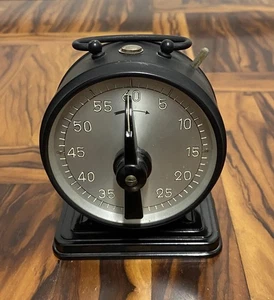 TIMER MECCANICO CAMERA OSCURA 0-60 SECONDI VINTAGE ANNI '60 - Foto 1 di 4