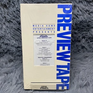1987 Media Home Entertainment Preview VHS Tape Video Private Screenings Vol 23 1 - Picture 1 of 8