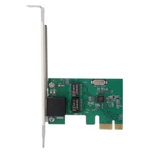 RTL8111E 10/100/1000Mbps PCI-E X1 Gigabit Ethernet LAN Mini Wireless WiFi Card T - Picture 1 of 4