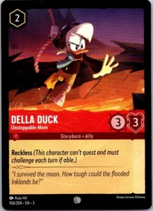 Disney Lorcana Della Duck - Unstoppable Mom Into the Inklands Free Shipping! - Bild 1 von 1
