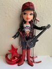 Bratz Girlz Girl Rock Angelz Cloe Doll Guitar Microphone Brush & Display Stand