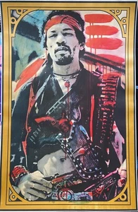 Hendrix, 2013 Hand painted Signed by Matt Dye - Picture 1 of 5