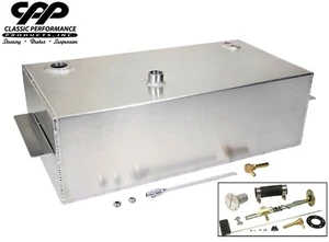 1955-59 CHEVY GMC 1/2 TON TRUCK 16 GALLON ALUMINUM FUEL GAS TANK INSTALL KIT - Picture 1 of 7