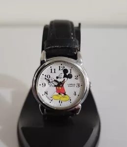 Reloj Lorus Mickey Mouse Disney Vintage ~ Batería Nueva - Imagen 1 de 4