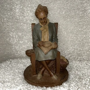 Tome Clark 1987 8" Tall Rebecca Numbered 34 Signed By Artist - Picture 1 of 13