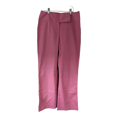 Ретро Metrostyle размер 4 эластичной Bootcut брюки розовый хлопок смесь середины подъема новый - Изображение 1 из 4