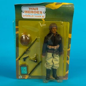 MOC 1981 Mego Lion Rock GB War Heroes World War 2 US Fighter Pilot - Picture 1 of 5