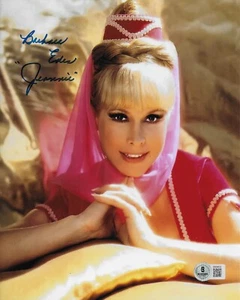 BARBARA EDEN Signed Autographed 8x10 Photo Beckett BAS COA I Dream of Jeannie - Picture 1 of 1