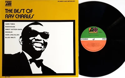 Ray Charles-The Best Of Ray Charles LP Australia 1970 Atlantic Records – SD 1543 - Image 1 of 2