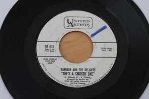 BARBARA & THE DELIGHTS She’s A Smooth One/Shirley 45 Girl Group Soul HEAR - Picture 1 of 2