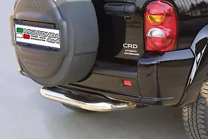 MISUTONIDE STAINLESS D.76 CENTER BACK PROTECTION FOR JEEP CHEROKEE '01/'07 - Picture 1 of 1