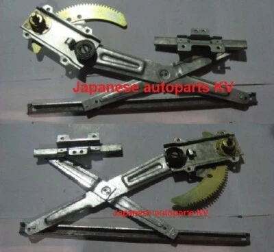 Isuzu Opel Campo P/U Rodeo 1997-02 Front Doors Manual Window Regulator Pair L R - Image 1 of 3