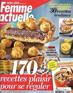FEMME ACTUELLE n°55H février 2015 170 recettes plaisir/ Plats du dimanche/ Hiver - Imagen 1 de 1