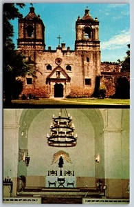 Vtg San Antonio Texas Mission Nuestra Senora de la Purisima Concepcion Postcard - Picture 1 of 2