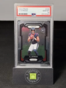 2023 Prizm CJ Stroud ROOKIE PSA 10 GEM MINT Texans ROY - Picture 1 of 2