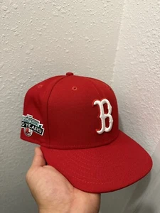 HatClub Boston Red Sox 100 YearsPatch Hat - Picture 1 of 4