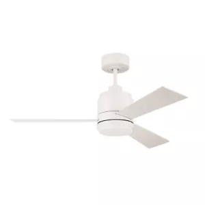 Craftmade McCoy 1 Light 42" Ceiling Fan, White - MCY42W3 - Picture 1 of 1