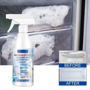 Freezer Defrosting Deicing Spray,De-Icer For Refrigerator Buildup Defroster B9V7 - Picture 1 of 16