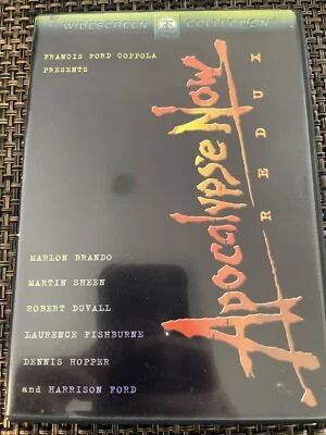 Apocalypse Now Redux  Brando Sheen Duvall Hopper Ford  DVD 2001  DISC VERY GOOD - Image 1 of 2