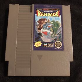 Vintage Nintendo Rampage 1985 NES Game TESTED