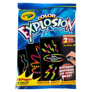 Crayola Extreme Surprises Colour Explosion EDITION 2 Different Design Every Page - Picture 1 of 1