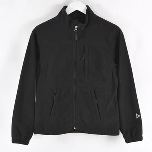 FISCHER Women's Fleece Jacket Small Black Technical Outdoor Wear Full Zip - Picture 1 of 6