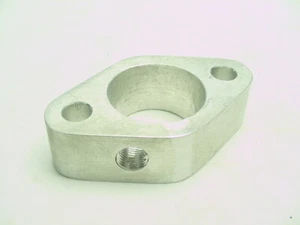 NEW TRIUMPH BSA NORTON MATCHLESS AMAL CARBURETOR EXTENTION 3/4 THICK 1 1/16 BORE - Foto 1 di 2