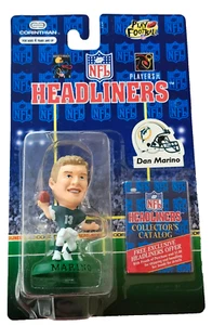 New Dan Marino # 13 QB Miami Dolphins 1996 NFL Football Headliners 3" Figure - Picture 1 of 2