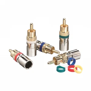 Ideal 89-580 RG-6 RCA RTQ Compression Connector - 35/Pack - Picture 1 of 1