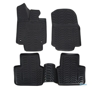 Rubber mats rubber floor mats for Toyota Rav4 from 2019 premium - Image 1 of 4