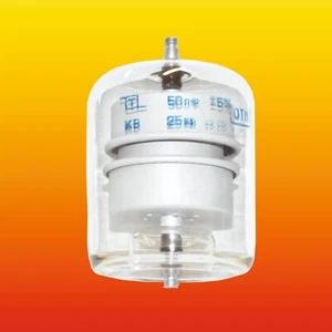 50 pF 5% 25 kV CONDENSADOR DE VACÍO RUSO KV КВ - Imagen 1 de 3