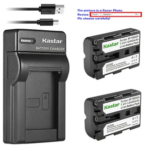 Kastar Battery Slim USB Charger for Sony NP-FM500H Sony Alpha a57 SLT-A57 Camera - Picture 1 of 11