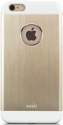Funda Moshi iGlaze Armour para iPhone 6 Plus, Dorada Foto 1 de 4