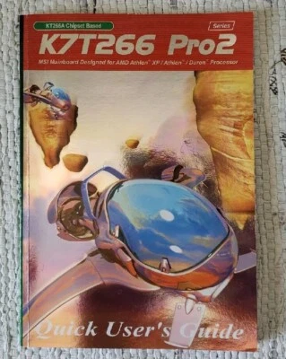 Guía del usuario - Placa base K7T266 Pro2 KT266A MSI MAD Athlon XP Foto 1 de 3