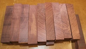 Madagascar rosewood crosscut pen blanks. 6 pack  - Picture 1 of 3