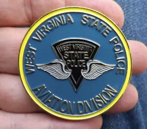 West Virginia State Police Aviation Division Challenge Coin - Picture 1 of 2