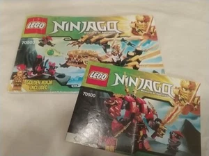 Nicht mehr im Handel erhältliches Lego Ninjago Set Richtungsbücher 70500 & 70503 ~ nur Anleitungen - Bild 1 von 7