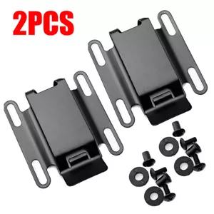 2PCS For Stainless Steel Kydex Clip Knife scabbard Waist Belt K Sheath Clip NEW - Picture 1 of 6