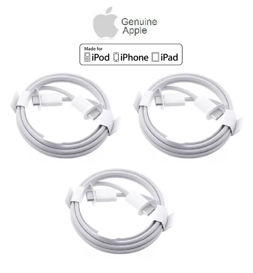 ✅ Genuine Apple 35W Dual USB-C Port Adapter A2571 iPhone 15 / 16 +Charging Cable - Image 1 of 3
